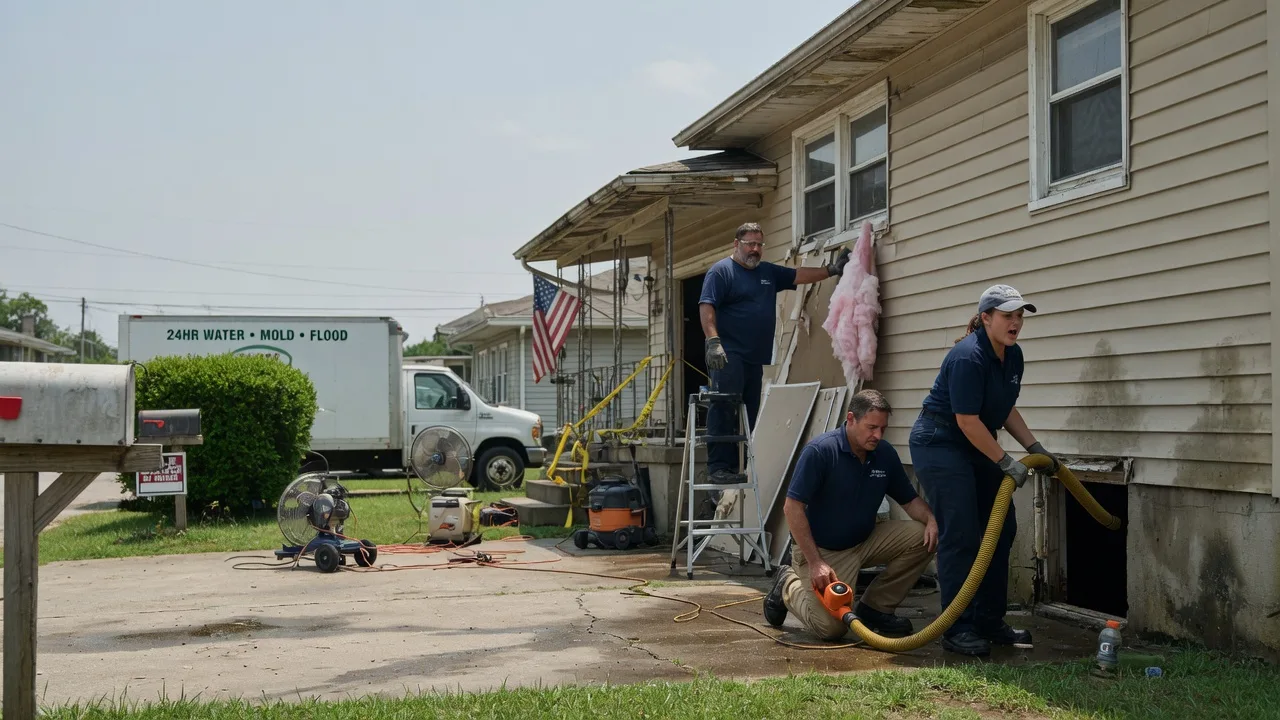 Water Damage Repair in Martinsburg, MO near me